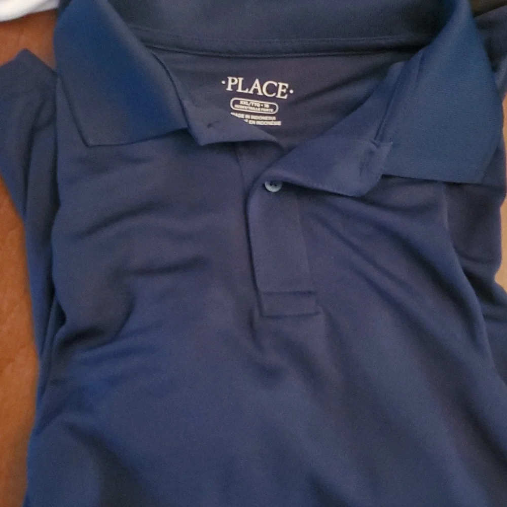 Dry‎ Fit Black, Navy or White Polo shirt